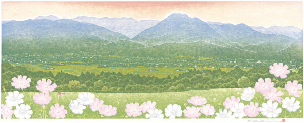 秋桜（池田／会染）有明山