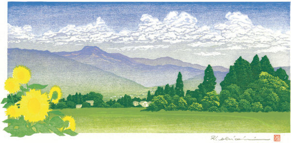 夏雲湧く頃（安曇野／三郷／藤ノ木）美ヶ原